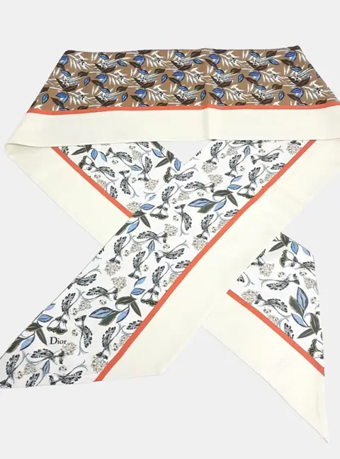 Christian Dior Multicolor Silk  scarf