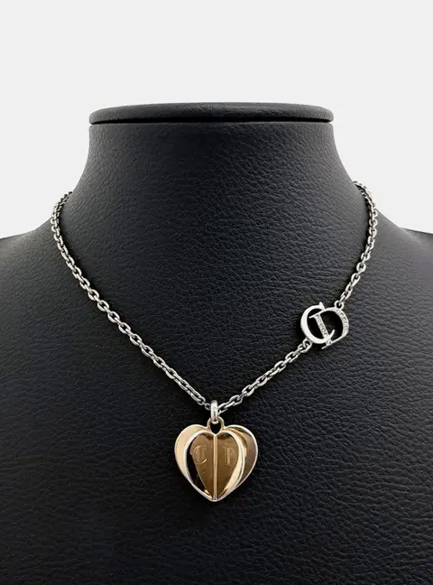 Christian Dior Two Tone Necklace