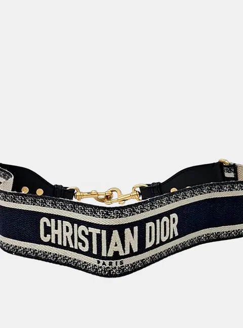 Christian Dior Navy Blue Strap