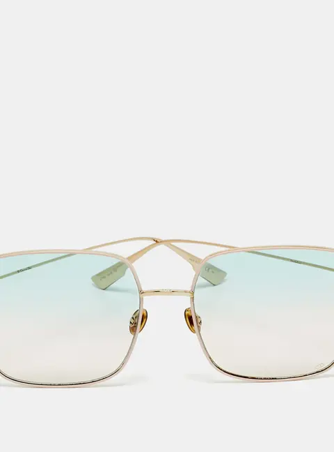 Dior Green/Pink Gradient Stellaire1 EYR8Z Square Sunglasses