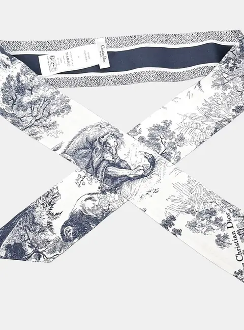 Christian Dior Silk Mitzah