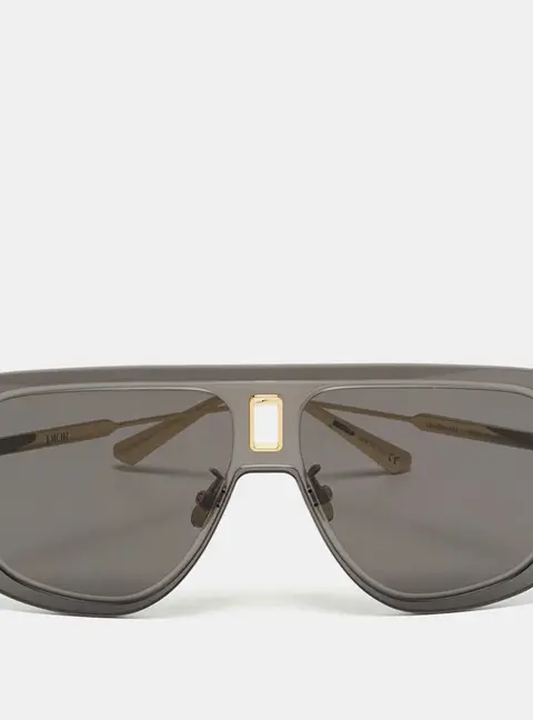 Dior Grey/Gold Tone UltraDior MU Mask Sunglasses