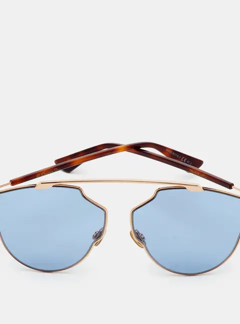 Dior Blue SoRealPop DDBKU Aviator Sunglasses