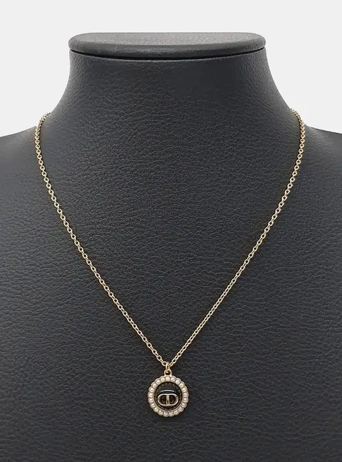 Christian Dior metal necklace