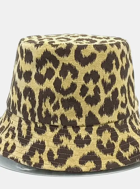 Christian Dior Leopard Reversible Bucket Hat