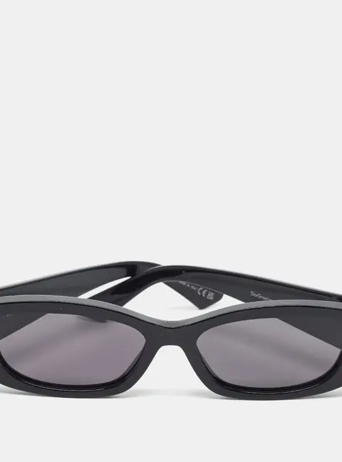 Dior Black Graphique S1I Rectangle Sunglasses