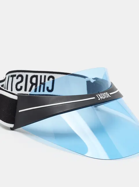 Christian Dior Blue J'Adior DiorClub1 Elastic Visor One Size