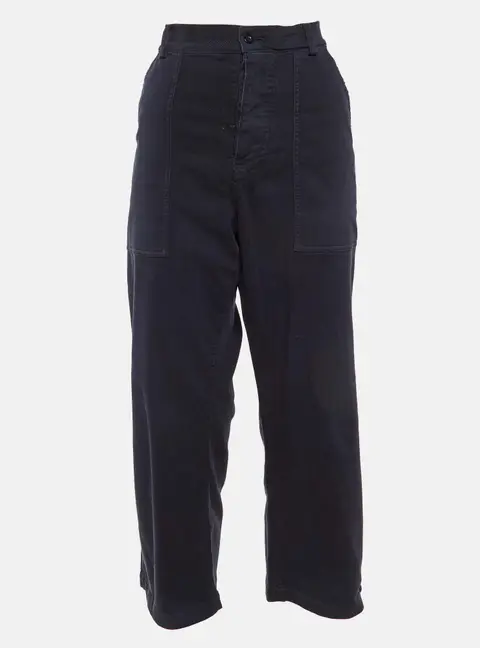 Dior Dark Blue Cotton Culottes M