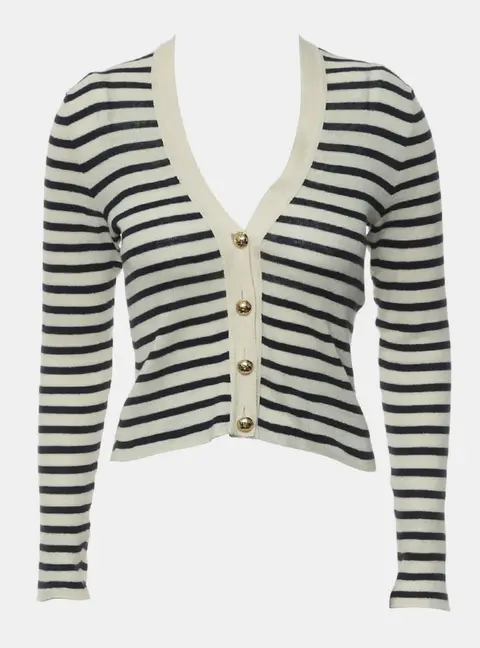 Dior Striped Cardigan