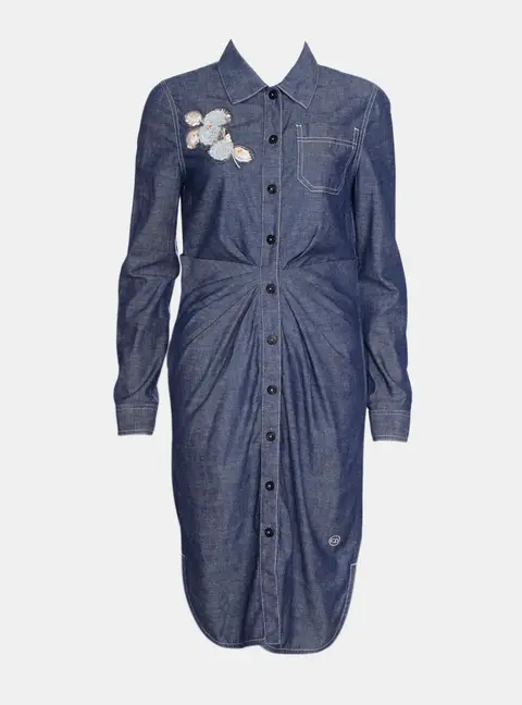 Dior Denim Shirt Dress Size S