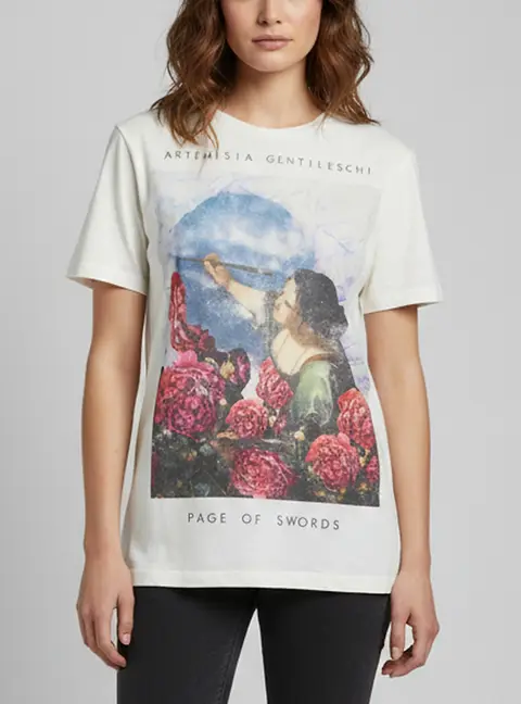Christian Dior x Sarah Shipman Cream Graphic Print Jersey Crewneck T-Shirt M