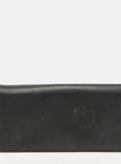 Dior Diorissimo Black Leather Continental Wallet