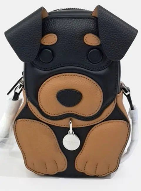 Dior Black Brown Leather Dior Homme Barbie Mini Crossbody Bag