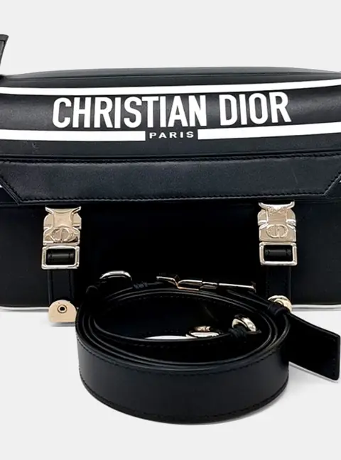 Dior Multicolor Leather Camp Bag Small