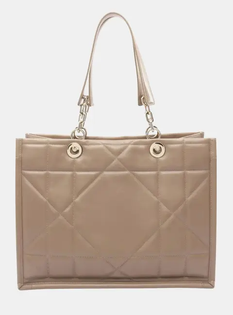 Dior Essential Archi Cannage Medium Beige Leather Tote Bag