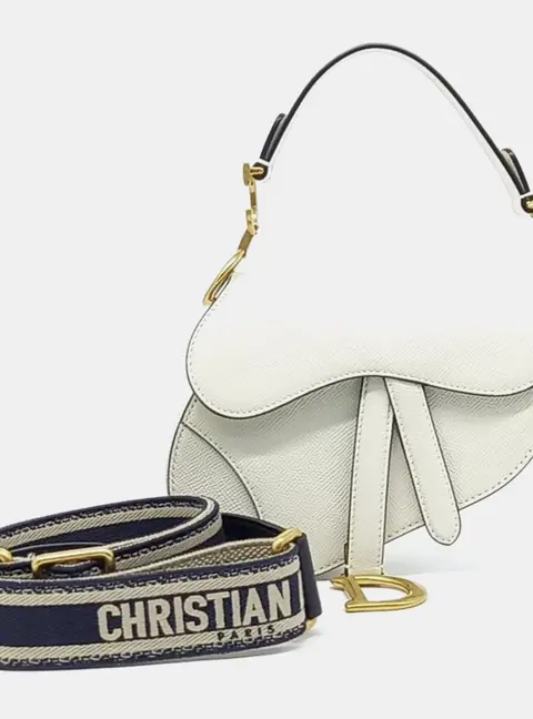 Christian Dior Saddle Mini Bag & Strap