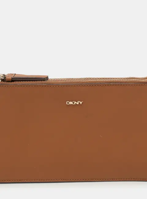 Dkny Brown Leather Crossbody Bags