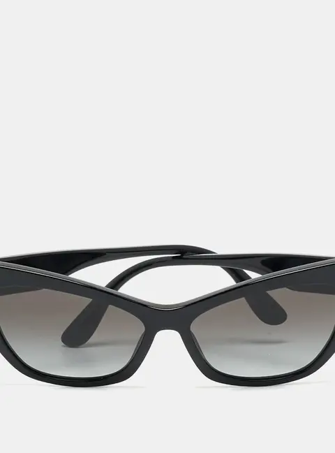 Dolce & Gabbana Black Gradient DG4370 Frame Cat Eye Sunglasses