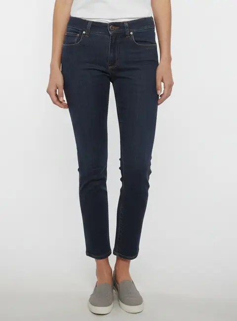 Dolce & Gabbana Blue Stretch Denim Straight Fit Jeans M/Waist 28"