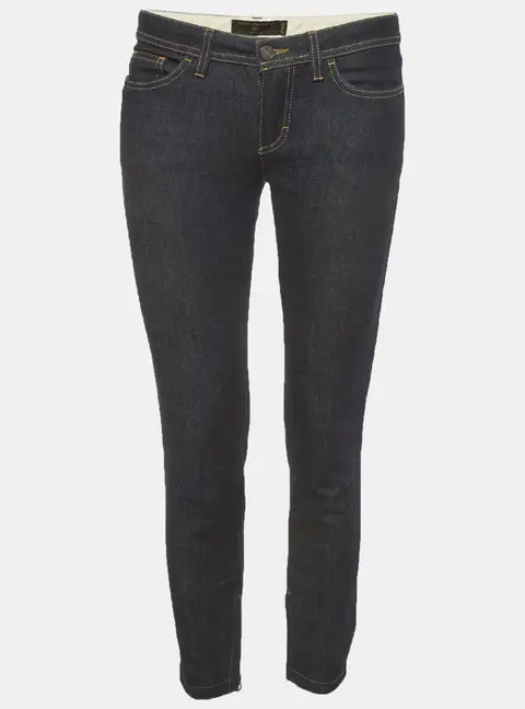 Dolce & Gabbana Indigo Denim Pretty Fit Low Rise Jeans S/Waist 30"