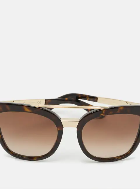 Dolce & Gabbana Tortoise Brown Gradient DG4269 Butterfly Sunglasses