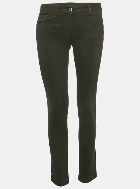 Dolce & Gabbana Black Denim Slim Fit Jeans S