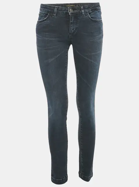 Dolce & Gabbana Pretty Blue Denim Jeans S Waist 28"