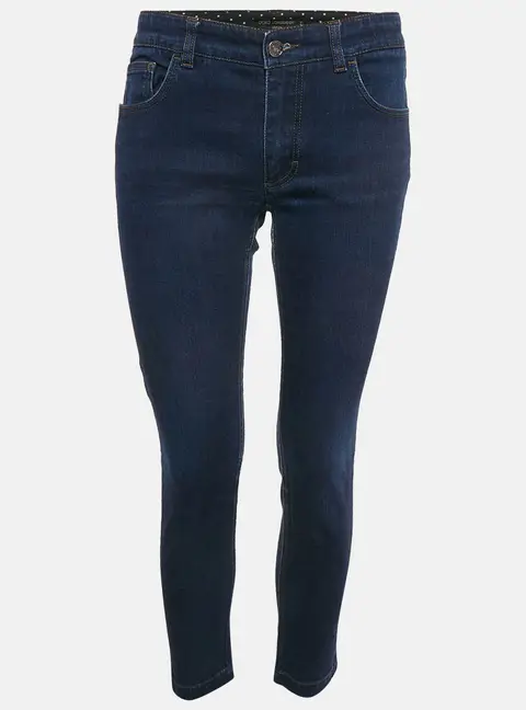 Dolce & Gabbana Navy Blue Denim Kate Jeans M