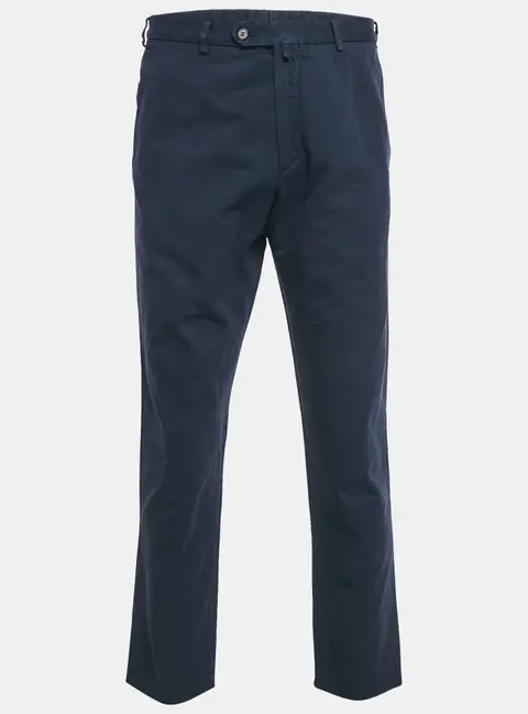 Dolce & Gabbana Blue Cotton Formal Trousers XXL