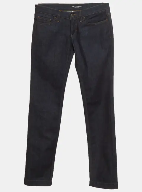 Dolce & Gabbana Indigo Denim Skinny Jeans S/Waist 28"
