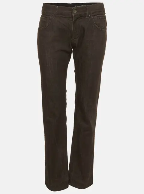 Dolce & Gabbana Black Denim Slim Fit Jeans M/Waist 29"