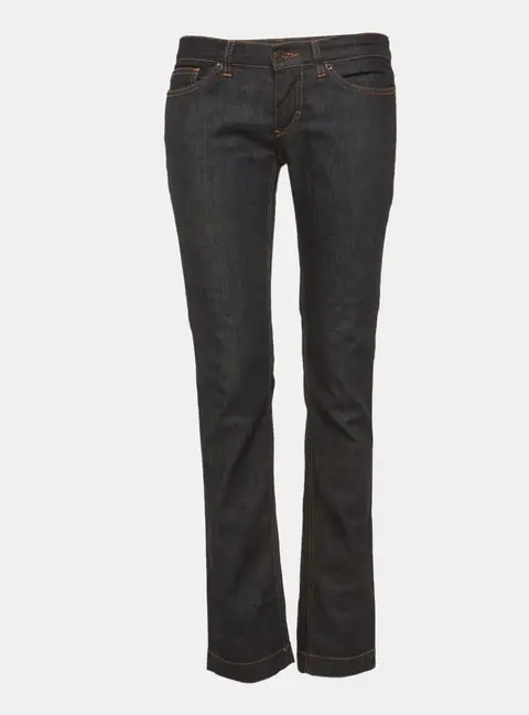 Dolce & Gabbana Blue Denim Low Rise Jeans S/Waist 30"