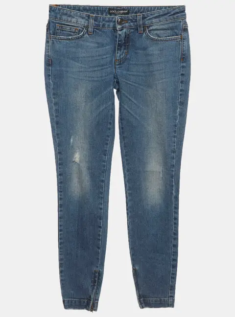 Dolce & Gabbana Blue Denim Pretty Fit Jeans S/Waist 26"