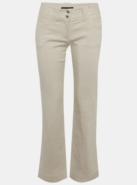 Dolce & Gabbana Off-White Denim Jeans S/Wait 29"
