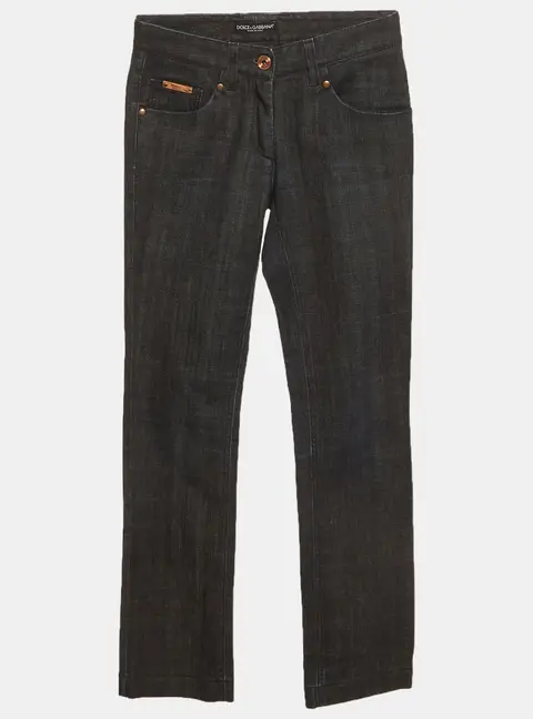 Dolce & Gabbana Indigo Denim Slim Fit Jeans XS/Waist 26"