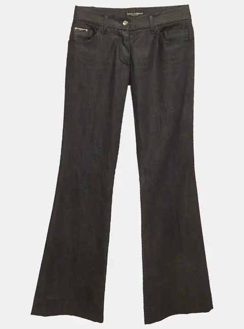 Dolce & Gabbana Blue Denim Boot-Cut Jeans S/Waist 28"