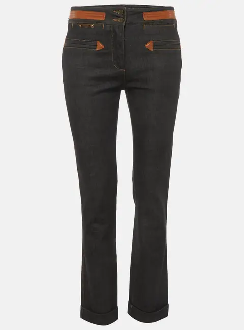 Dolce & Gabbana Grey Denim Straight Fit Jeans S/Waist 28"