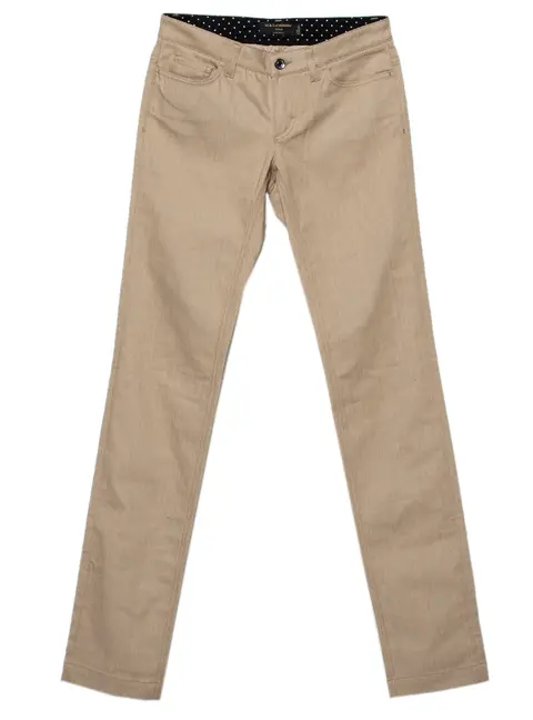 Dolce & Gabbana Beige Denim Cute Fit Jeans S