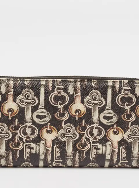 Dolce & Gabbana Multicolor Leather Continental Wallet