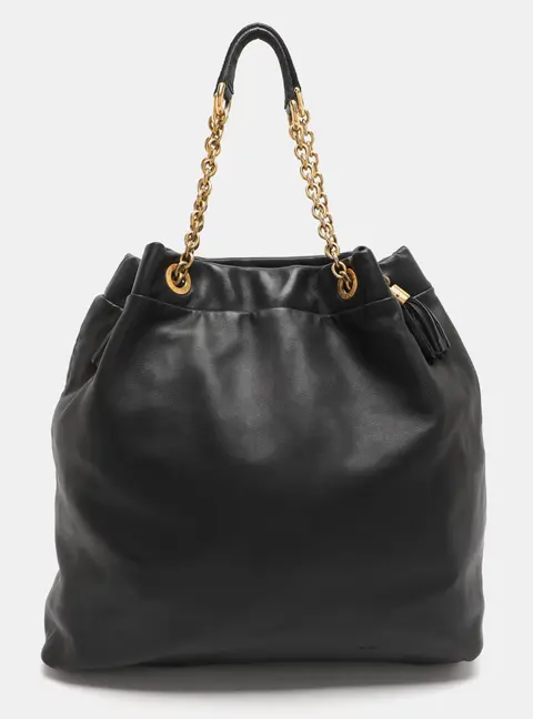 Dolce & Gabbana Black Leather Tote