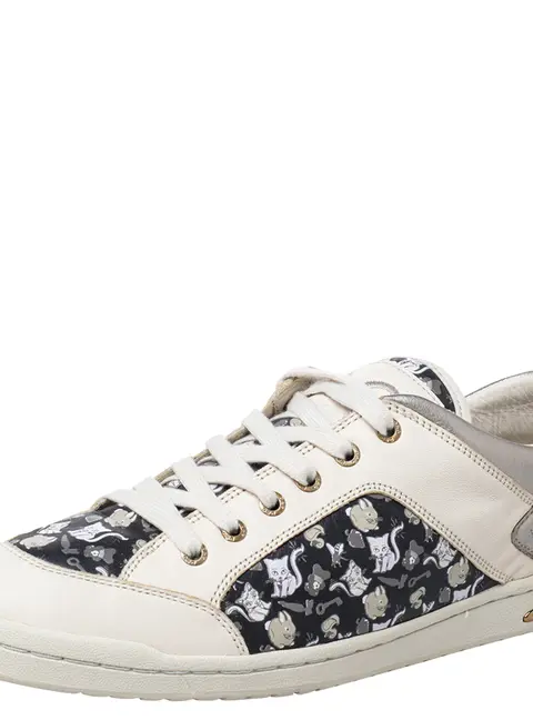 Dolce & Gabbana Black/Grey Leather Low Top Sneakers Size 40