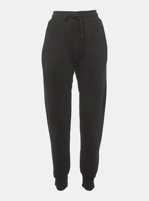Dries van Noten Black Jersey Sweat Pants L