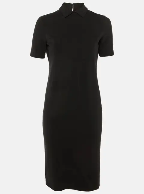 Dsquared2 Black Wool Bodycon Dress S