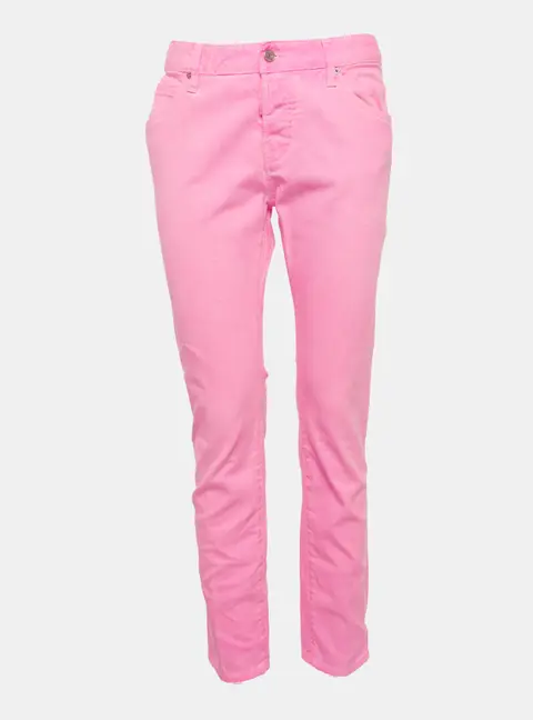Dsquared2 Pink Denim Slim Fit Jeans M/Waist 31"