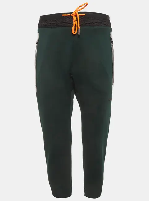Dsquared2 Green Jersey Crop Joggers S