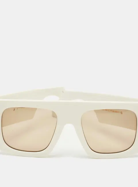 Etro White/Grey SZJ70 EtroScreen Square Sunglasses