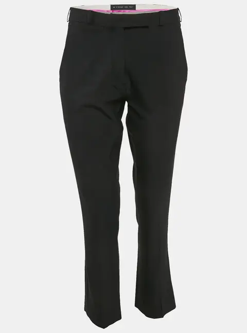 Etro Black Crepe Tailored Trousers S