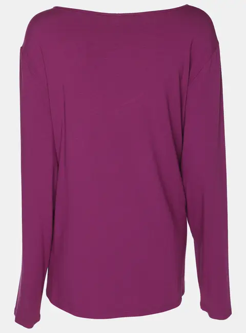 Eileen Fisher Pink Jersey Full Sleeve Top XXL