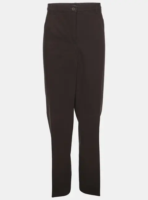 Elena Miro Grey Cotton Pants XXL