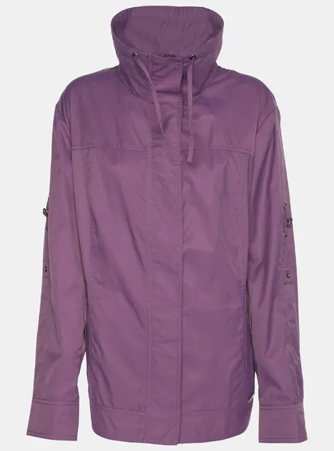 Elena Miro Purple Cotton Nylon Jacket XL